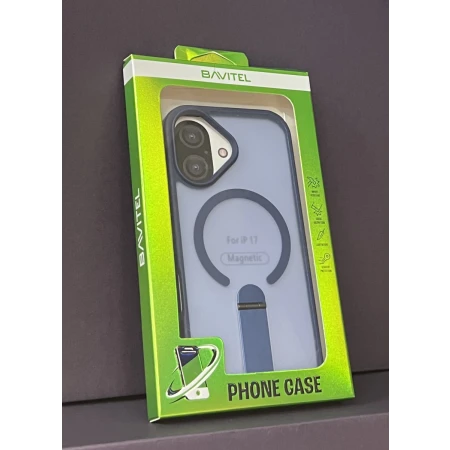 iPhone 17 Bavitel MagSafe sa naslonom plava