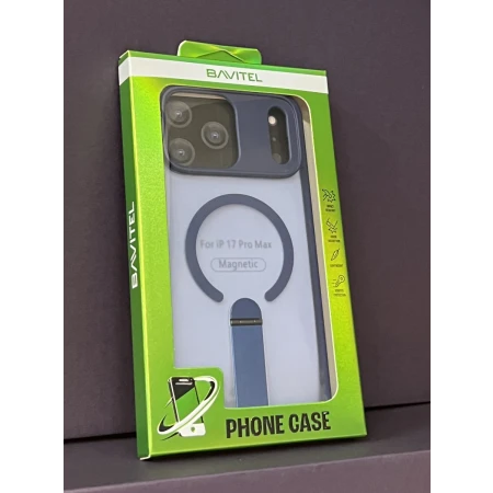 iPhone 17 Pro Max Bavitel MagSafe sa naslonom plava