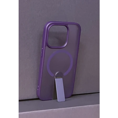 iPhone 15 Pro Bavitel MagSafe sa naslonom ljubičasta