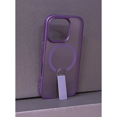 iPhone 16 Pro Bavitel MagSafe sa naslonom ljubičasta