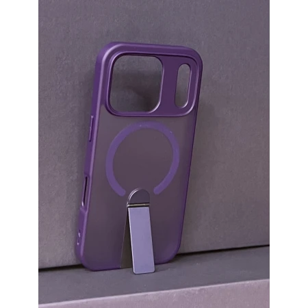 iPhone 17 Pro Bavitel MagSafe sa naslonom ljubičasta