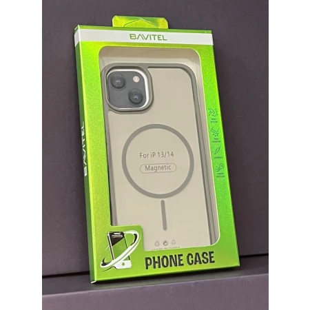 iPhone 13/14 Bavitel MagSafe siva