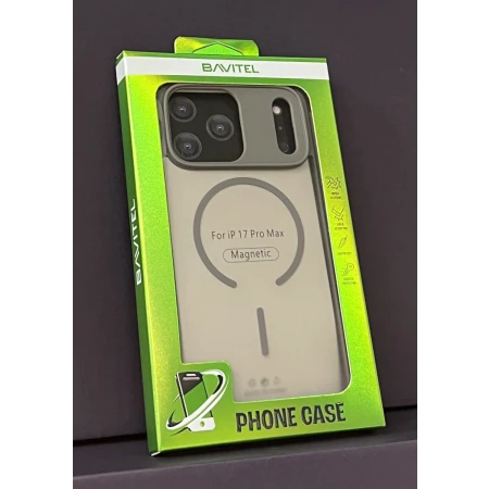 iPhone 17 Pro Max Bavitel MagSafe siva