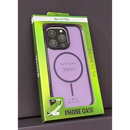 iPhone 16 Pro Bavitel MagSafe ljubičasta