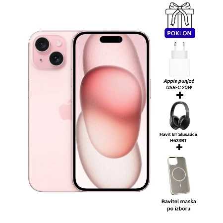 Apple iPhone 15 128GB pink