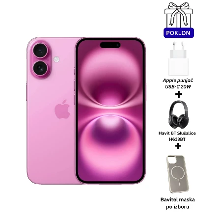 Apple iPhone 16 128GB pink