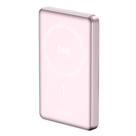 Havit magsafe power bank PB5203 10000mAh pink