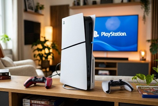 Sony PS5 Slim 1TB Disc: 4K gejming i snažne performanse