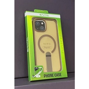 iPhone 15 Bavitel MagSafe sa naslonom braon