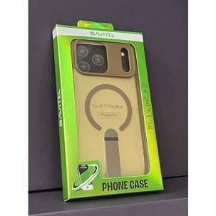 iPhone 17 Pro Max Bavitel MagSafe sa naslonom braon