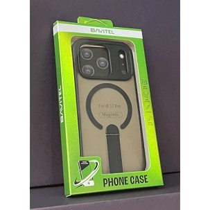 iPhone 17 Pro Bavitel MagSafe sa naslonom crna