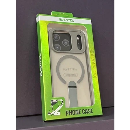 iPhone 17 Pro i 18 Pro Bavitel MagSafe sa naslonom siva