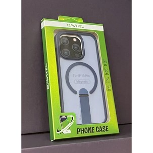 iPhone 15 Pro Bavitel MagSafe sa naslonom plava