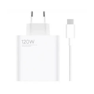 Xiaomi Mi 120W punjač Combo Type-A + kabl Type C bela