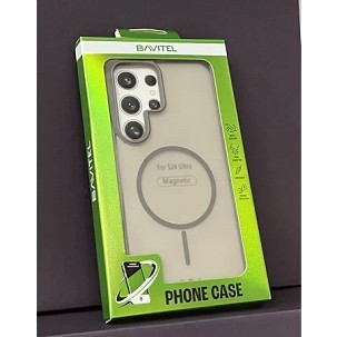 Samsung S24 Ultra  Bavitel MagSafe siva