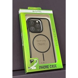 iPhone 15 Pro Bavitel MagSafe crna