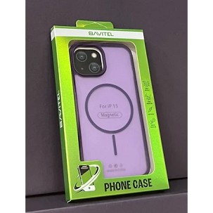 iPhone 15 Bavitel MagSafe ljubičasta