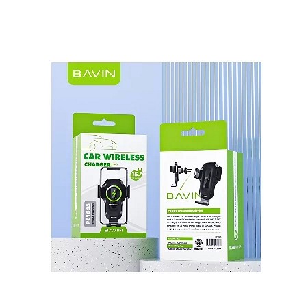 Bavin auto držač/wirelees punjač 15W - PC1035