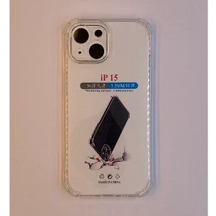 iPhone 15 transparent sa ojačanim ivicama