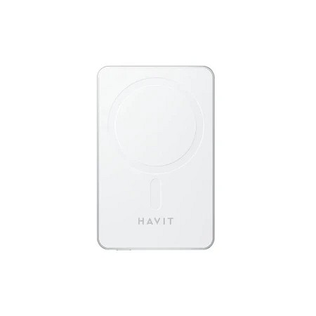Havit magsafe power bank PB5216 5000mAh bela
