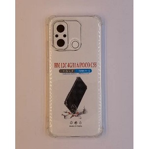 Redmi 12C  transparent sa ojačanim ivicama