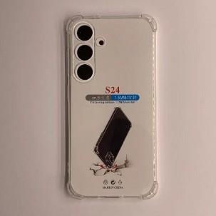 Samsung S24 transparent sa ojačanim ivicama