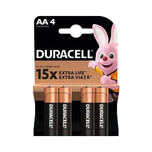 Duracell baterija Extra Life LR06 1.5V AA 4 komada
