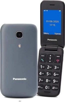 Panasonic mobilni telefon KX-TU400EXG siva