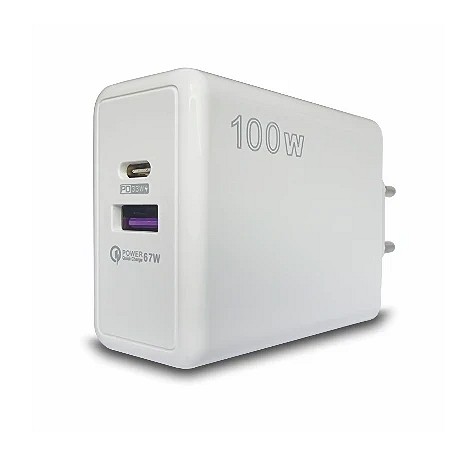 Bavitel punjač 100W Usb A+ Type C bela  KeKe – F003