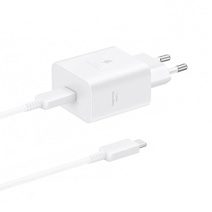 Samsung 45W brzi punjač + kabl Type-C ( EP-T4511 ) bela