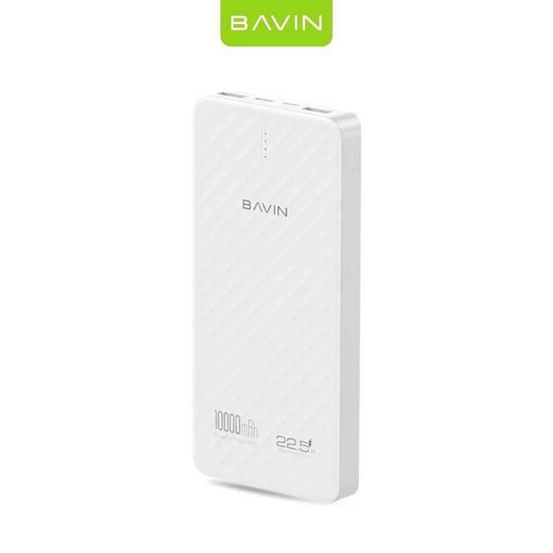 Bavin Power Bank 10000mAh 22.5W bela
