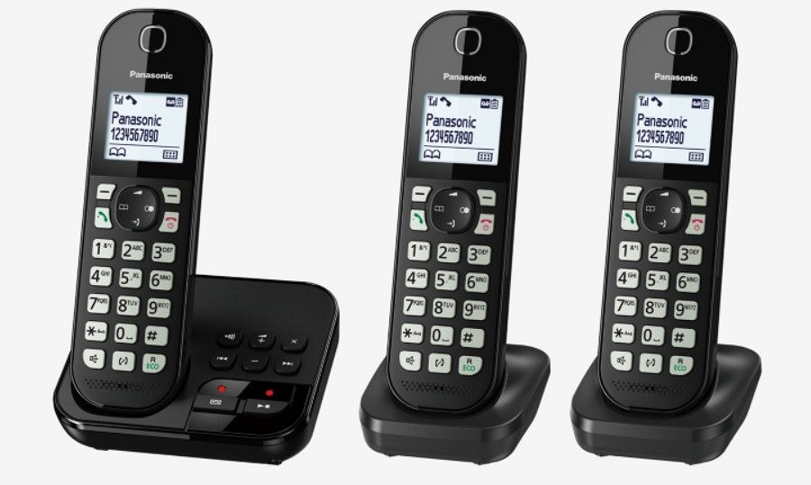 Panasonic KX-TGC463GB sa 3 slušalice i sekretaricom