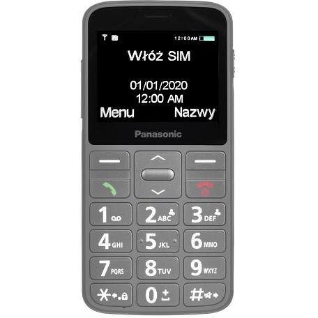 Panasonic mobilni telefon KX-TU160EXG siva