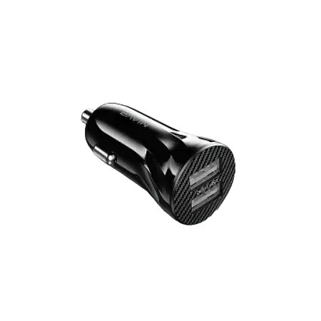 Bavin Auto punjač 2xUSB + kabl Type-C crna - PC979