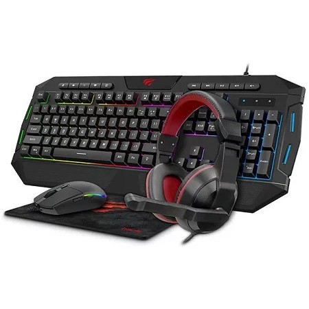 Havit gejming kombo 4u1 ( miš + tastatura + slušalice + podloga ) KB501CM
