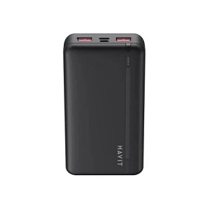 Havit power bank PB92 20000 mAh PD 20W crna