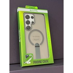 Samsung S25 Ultra Bavitel MagSafe sa naslonom siva