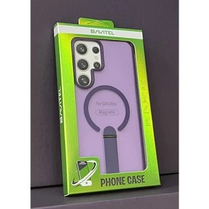 Samsung S24 Ultra Bavitel MagSafe sa naslonom ljubičasta