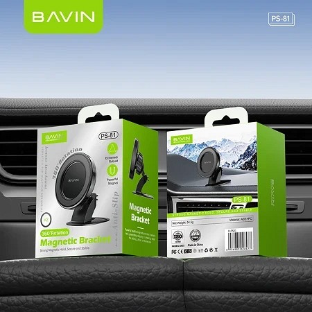 Bavin Magnetic auto držač PS-81 crna