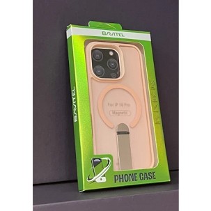 iPhone 16 Pro Bavitel MagSafe sa naslonom pink