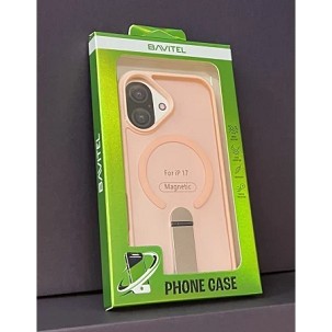 iPhone 17 Bavitel MagSafe sa naslonom pink