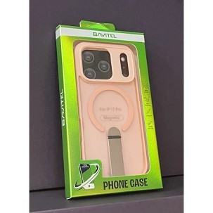 iPhone 17 Pro Bavitel MagSafe sa naslonom pink